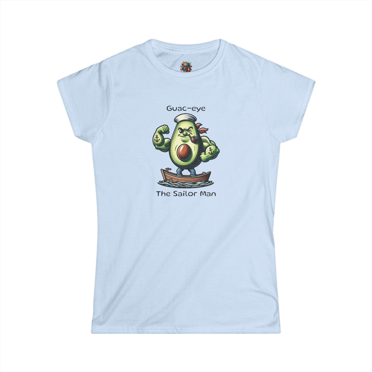 Guac-eye - Women's Cotton T-Shirt - The Drip Monster