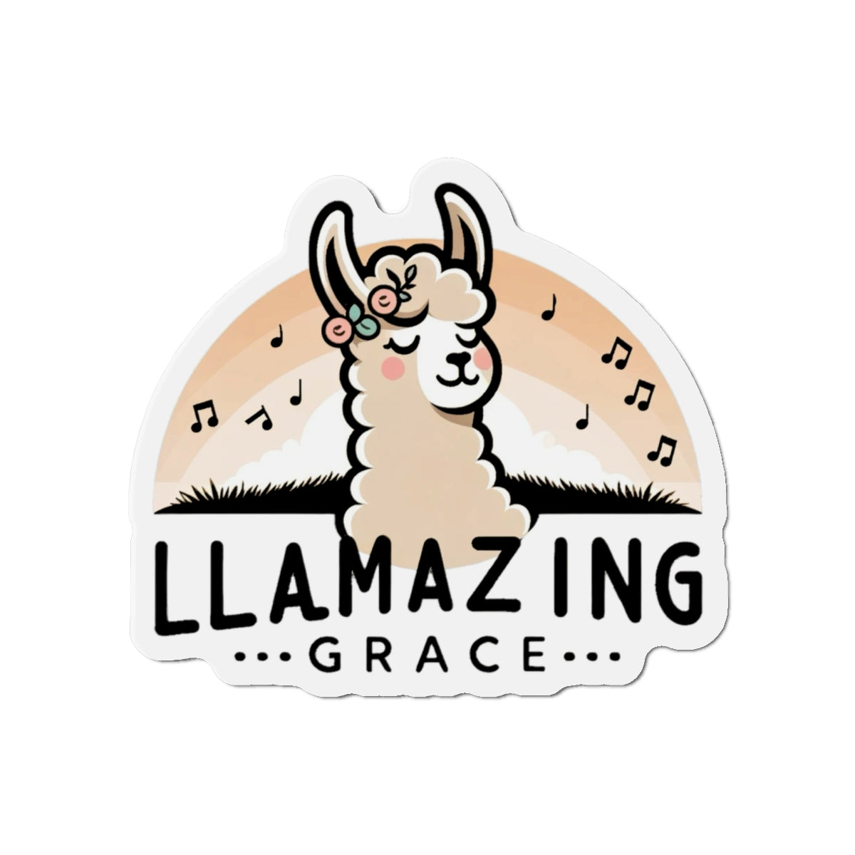 Llamazing Grace - Magnet - The Drip Monster