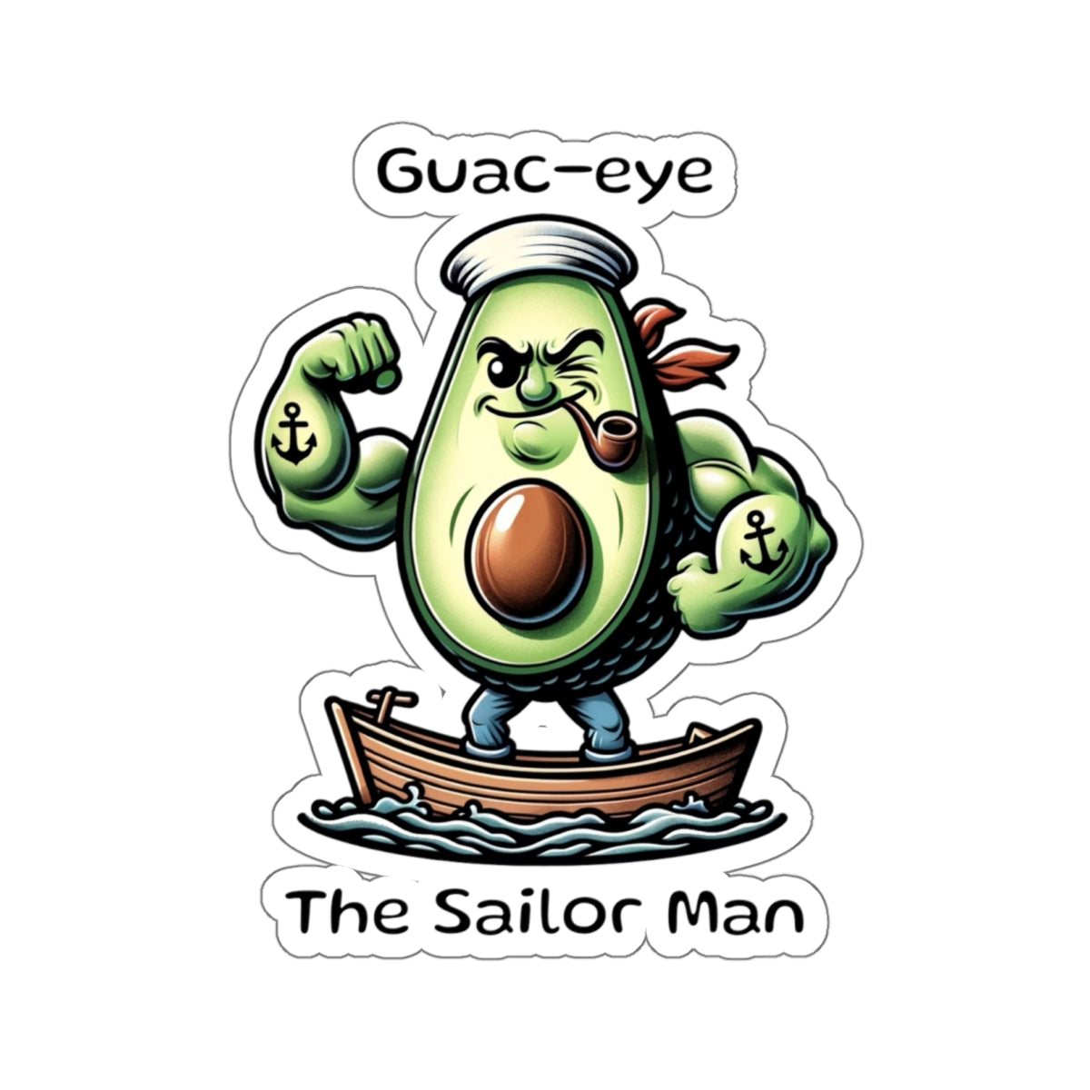 Guac-eye - Sticker - The Drip Monster