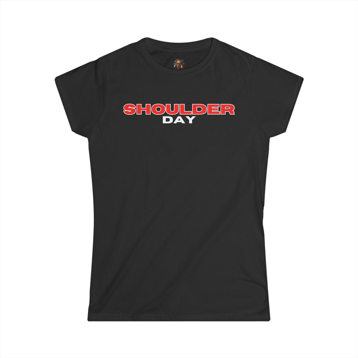 Shoulder Day - Women's Cotton T-Shirt - The Drip Monster