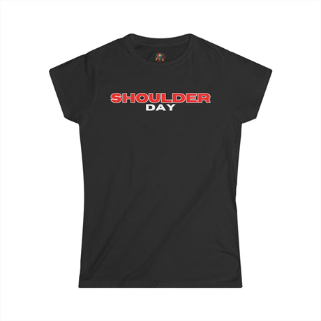 Shoulder Day - Women's Cotton T-Shirt - The Drip Monster