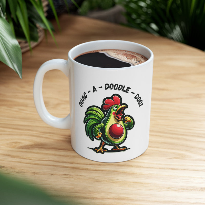 Guac-a-Doodle-Doo - Coffee Mug - The Drip Monster