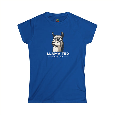 Llama-ted Edition - Women's Cotton T-Shirt - The Drip Monster