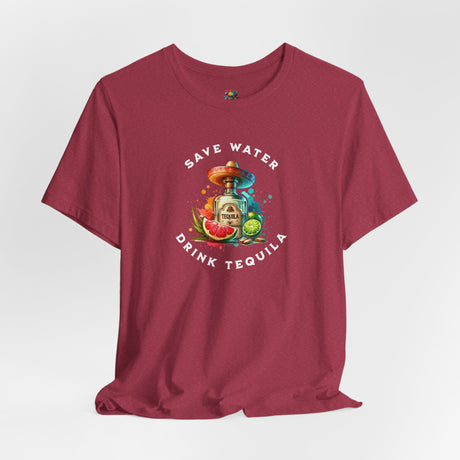 Save Water, Drink Tequila - Unisex Cotton T-Shirt - The Drip Monster