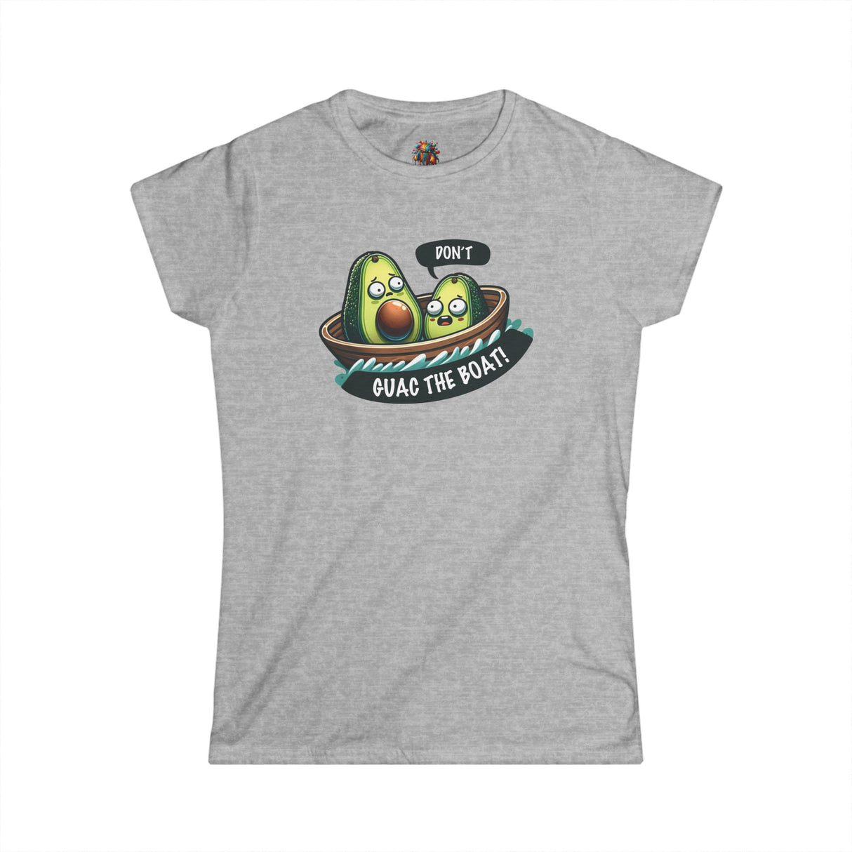 Guac the Boat - Women's Cotton T-Shirt - The Drip Monster