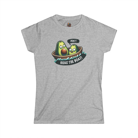 Guac the Boat - Women's Cotton T-Shirt - The Drip Monster