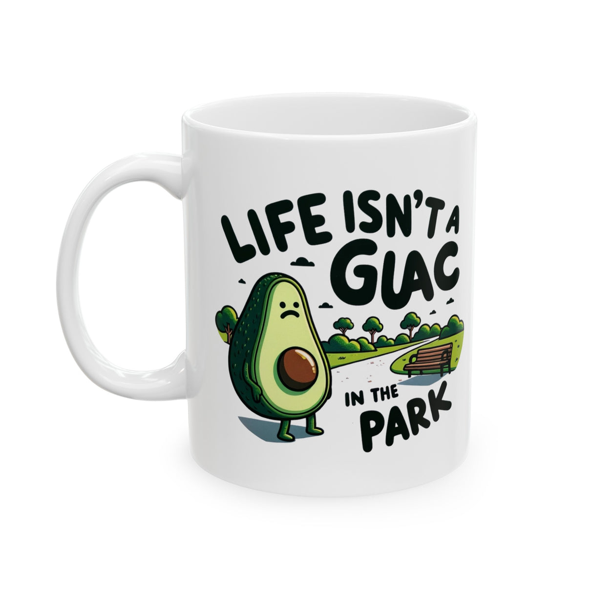 Guac in the Park - Coffee Mug - The Drip Monster