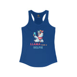 Llama Take a Selfie - Women's Tank-Top - The Drip Monster