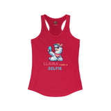 Llama Take a Selfie - Women's Tank-Top - The Drip Monster