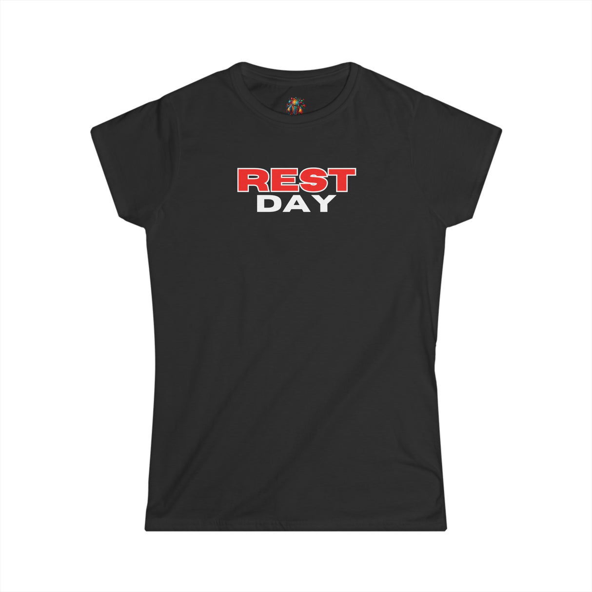 Rest Day - Women's Cotton T-Shirt - The Drip Monster