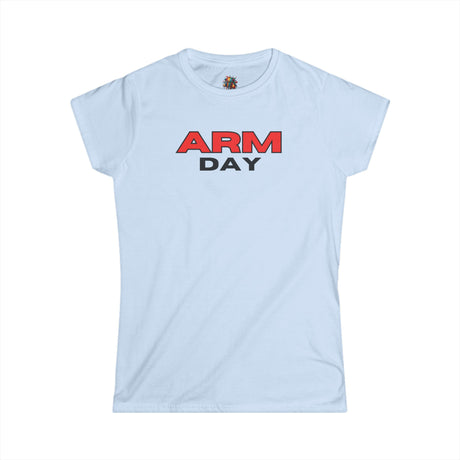 Arm Day - Women's Cotton T-Shirt - The Drip Monster