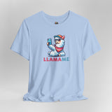 Llamame - Unisex Cotton T-Shirt - The Drip Monster