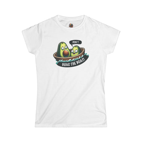 Guac the Boat - Women's Cotton T-Shirt - The Drip Monster