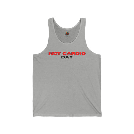 Not Cardio Day - Unisex Tank-Top - The Drip Monster