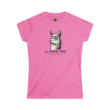 Llama-ted Edition - Women's Cotton T-Shirt - The Drip Monster