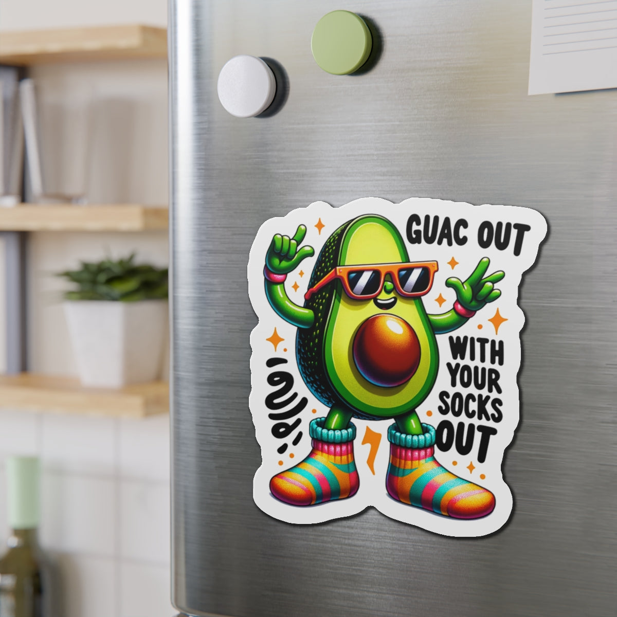 Guac Out - Magnet - The Drip Monster