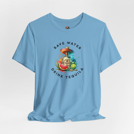 Save Water, Drink Tequila - Unisex Cotton T-Shirt - The Drip Monster