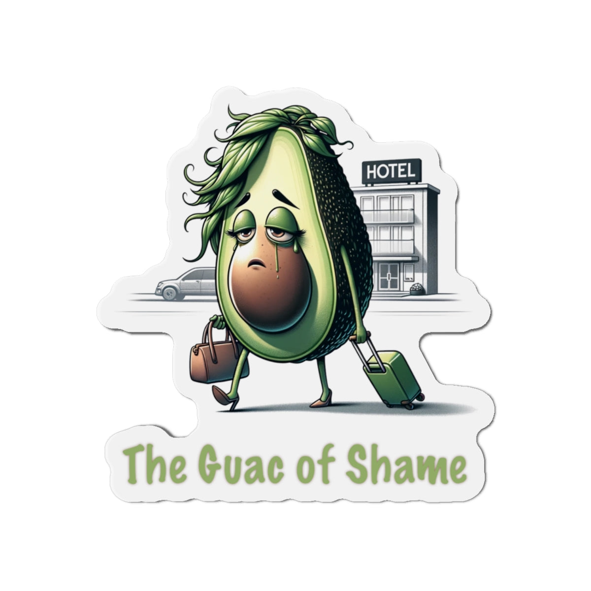 Guac of Shame - Magnet - The Drip Monster