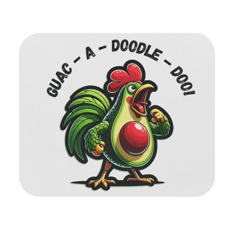 Guac-a-Doodle-Doo - Mouse Pad - The Drip Monster