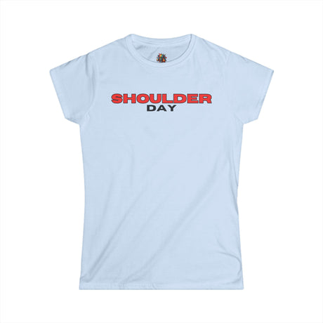 Shoulder Day - Women's Cotton T-Shirt - The Drip Monster