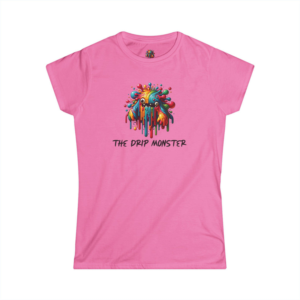 The Drip Monster - Women's Cotton T-Shirt - The Drip Monster