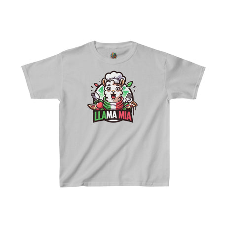 Llama Mia - Youth Cotton T-Shirt - The Drip Monster