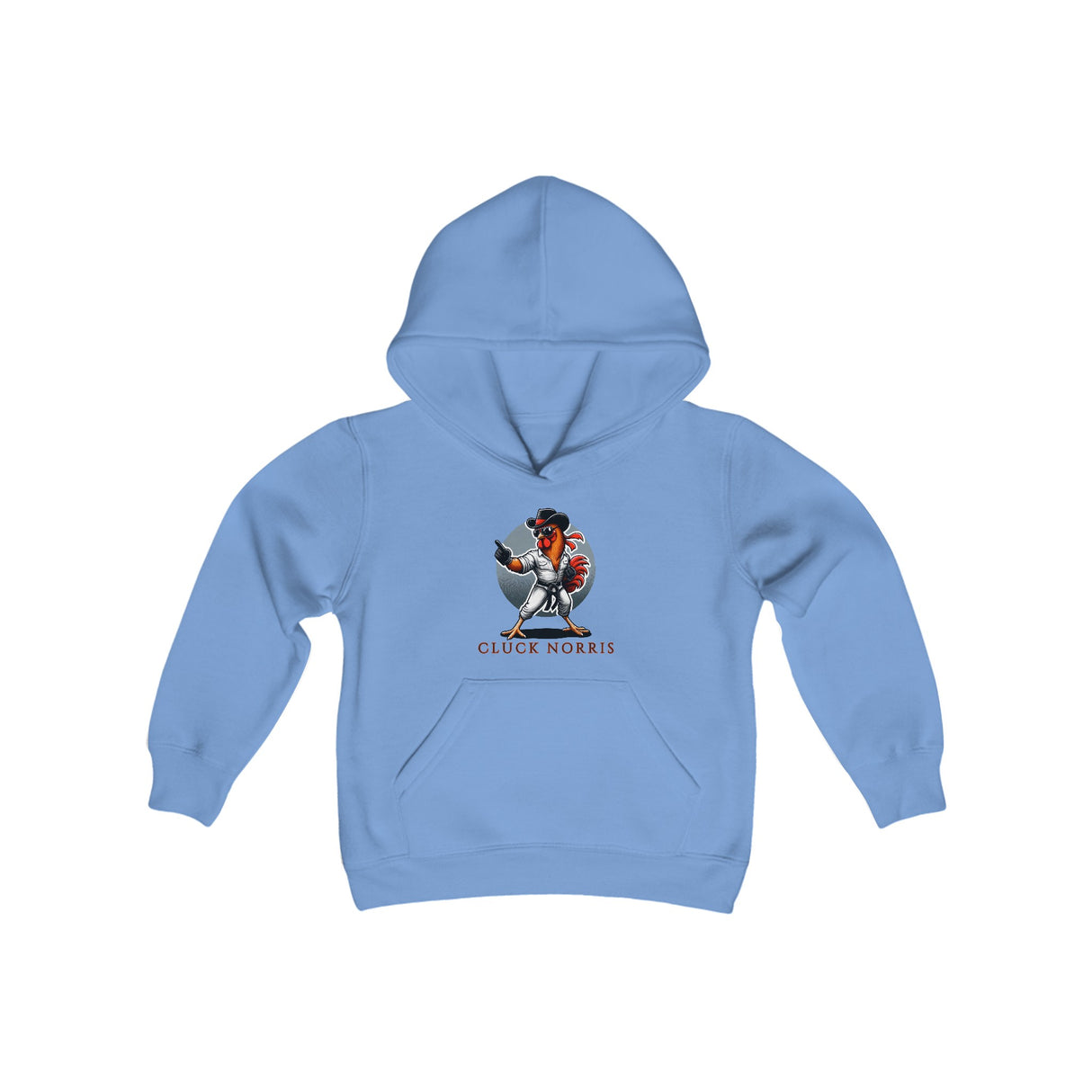 Cluck Norris - Youth Hoodie - The Drip Monster