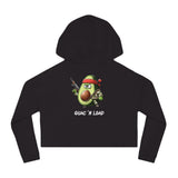 Guac 'N Load - Women’s Cropped Hoodie - The Drip Monster