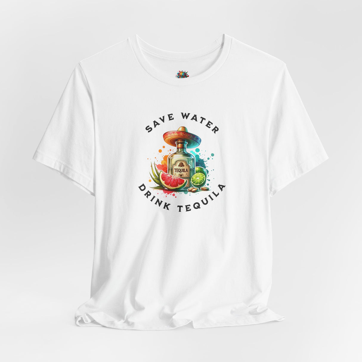 Save Water, Drink Tequila - Unisex Cotton T-Shirt - The Drip Monster