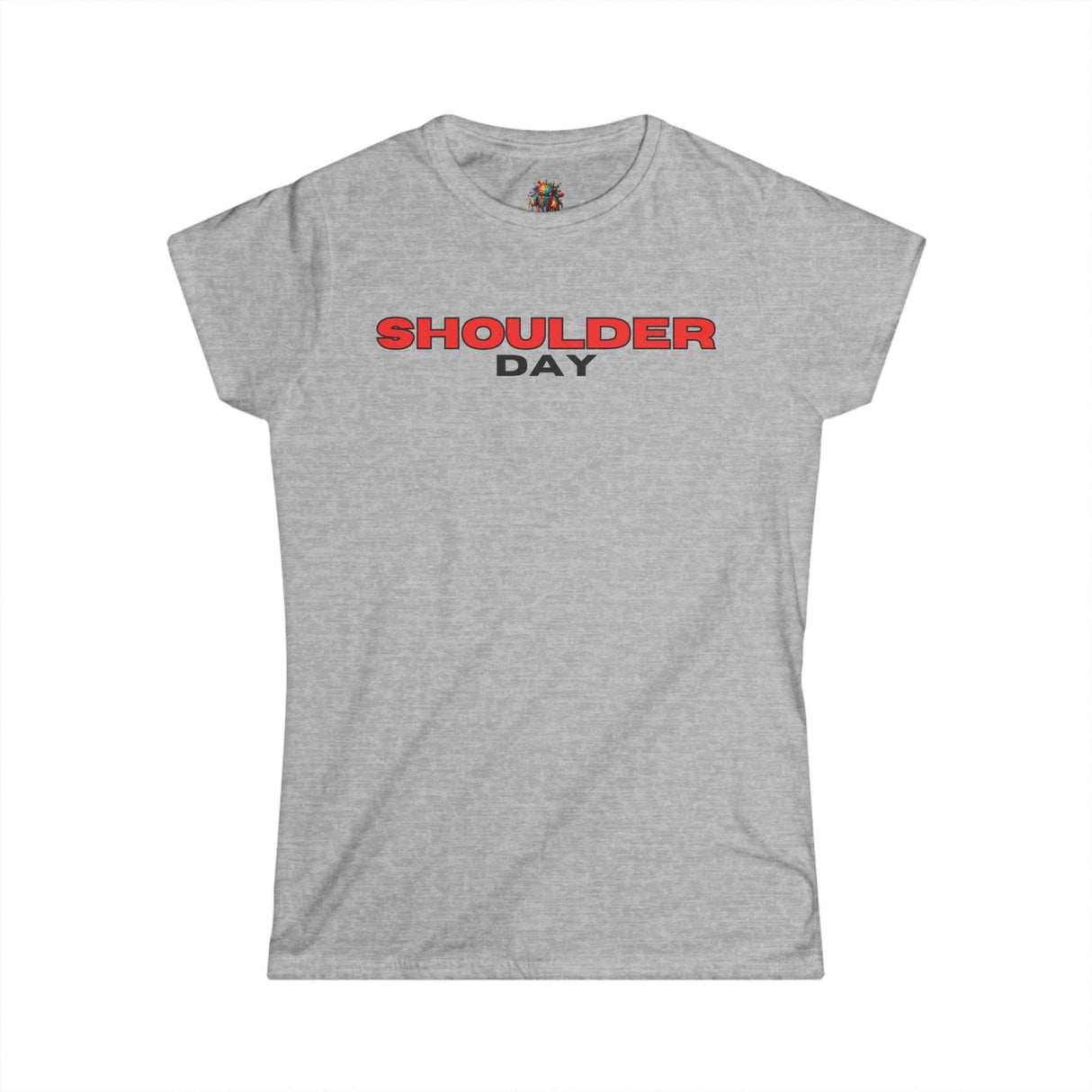 Shoulder Day - Women's Cotton T-Shirt - The Drip Monster