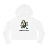 Guac of Shame - Women’s Cropped Hoodie - The Drip Monster