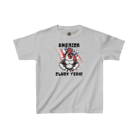 America, Cluck Yeah! - Youth Cotton T-Shirt - The Drip Monster