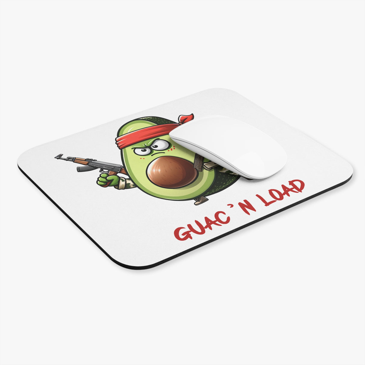 Guac 'N Load - Mouse Pad - The Drip Monster