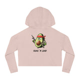 Guac 'N Load - Women’s Cropped Hoodie - The Drip Monster