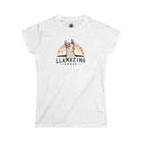 Llamazing Grace - Women's Cotton T-Shirt - The Drip Monster