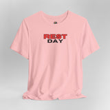 Rest Day - Unisex Cotton T-Shirt - The Drip Monster