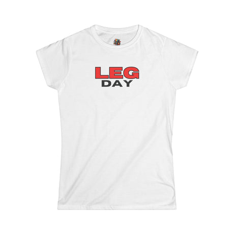 Leg Day - Women's Cotton T-Shirt - The Drip Monster