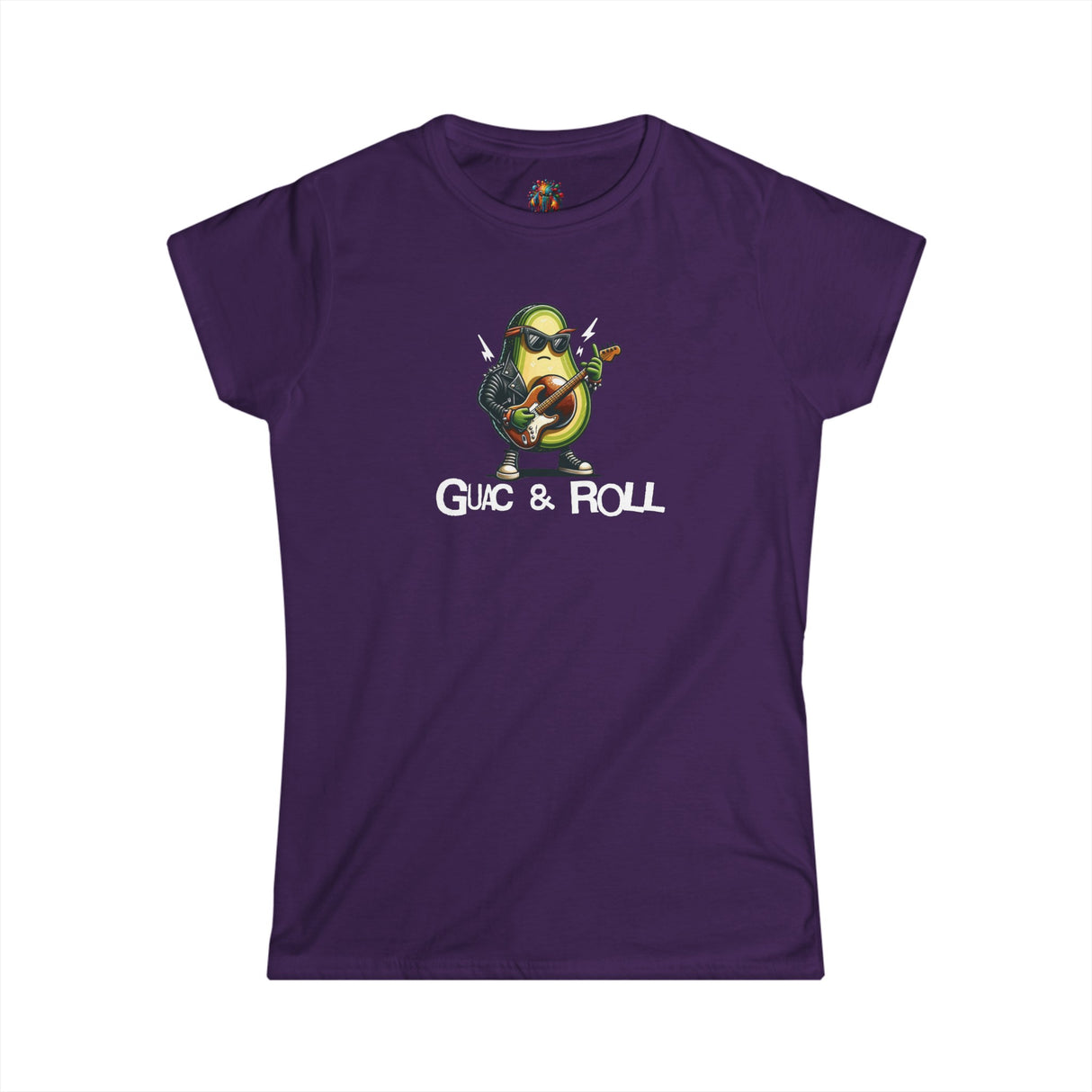 Guac & Roll - Women's Cotton T-Shirt - The Drip Monster