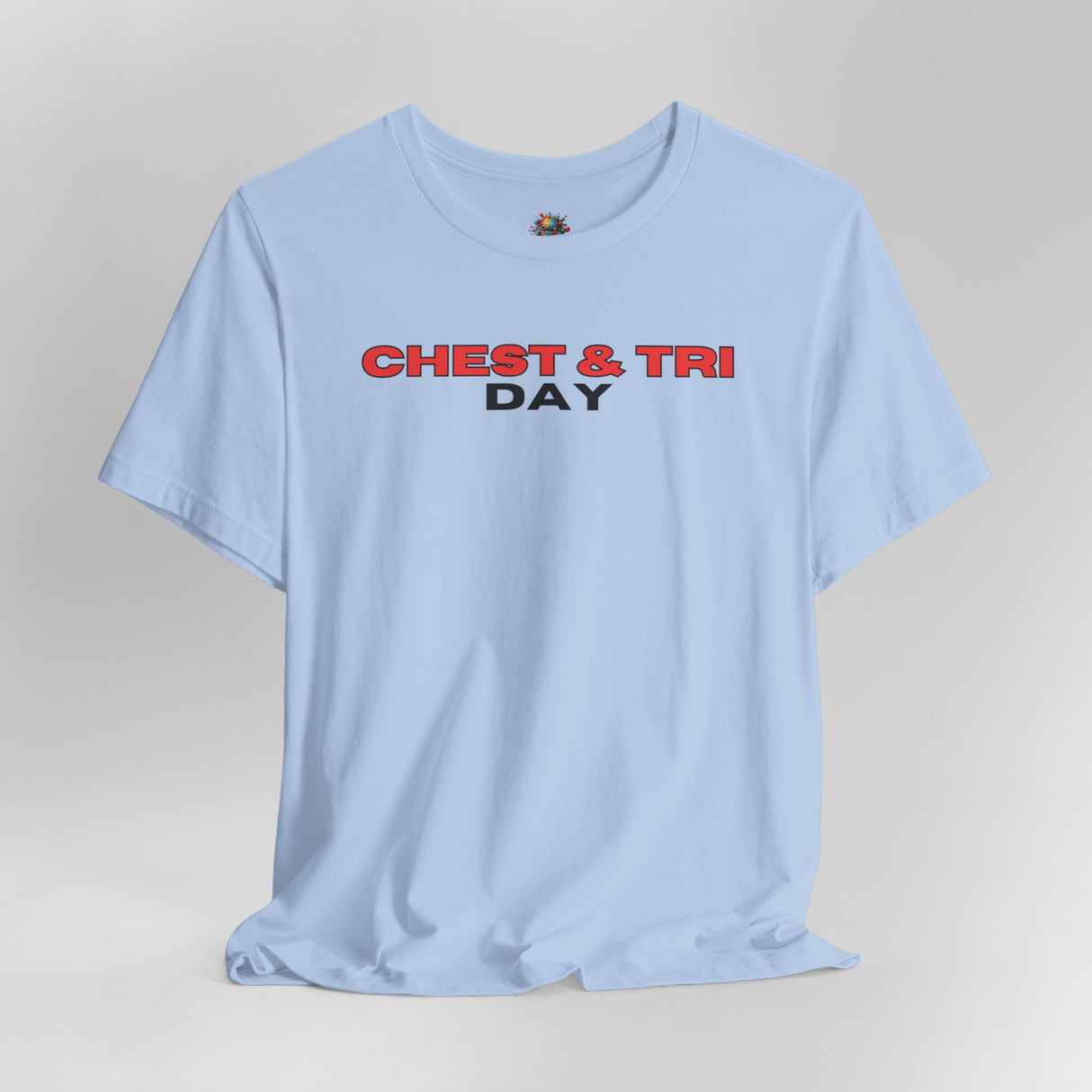 Chest & Tri Day - Unisex Cotton T-Shirt - The Drip Monster