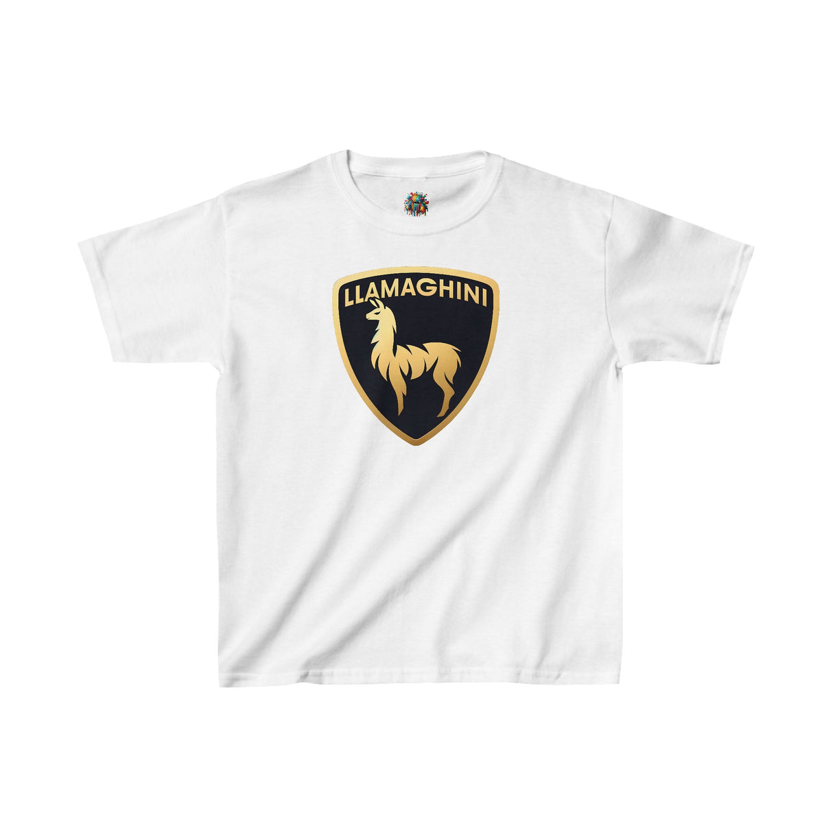 Llamaghini - Youth Cotton T-Shirt - The Drip Monster