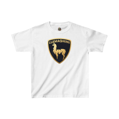 Llamaghini - Youth Cotton T-Shirt - The Drip Monster