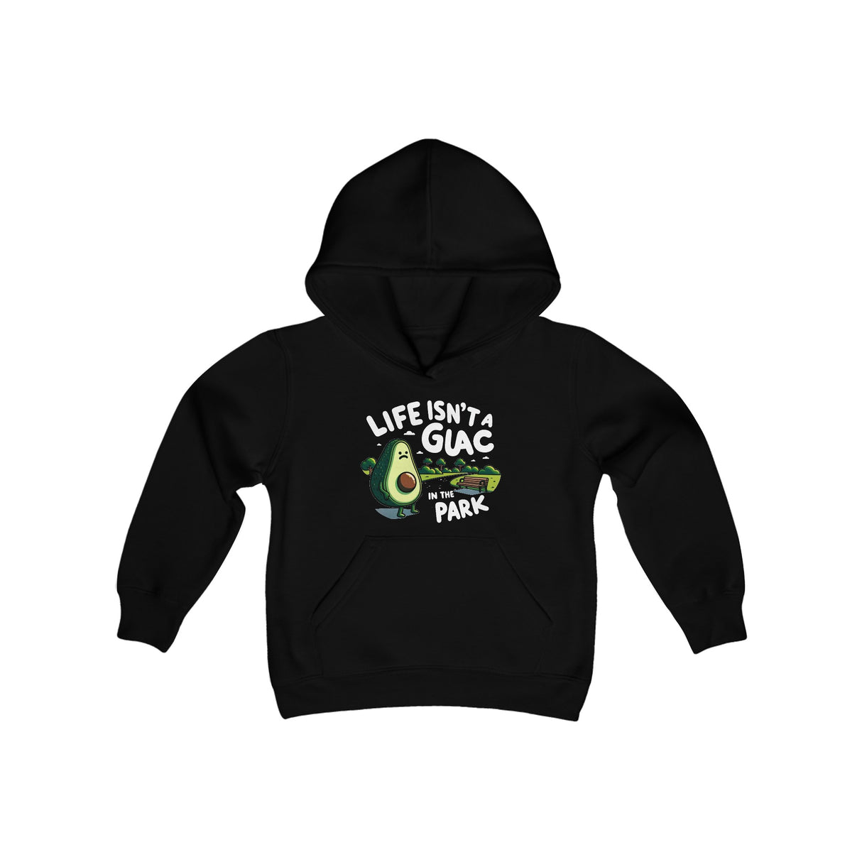 Guac in the Park - Youth Hoodie - The Drip Monster