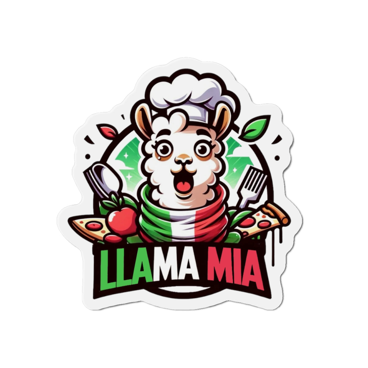 Llama Mia - Magnet - The Drip Monster