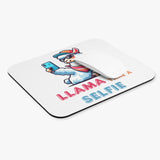 Llama Take a Selfie - Mouse Pad - The Drip Monster