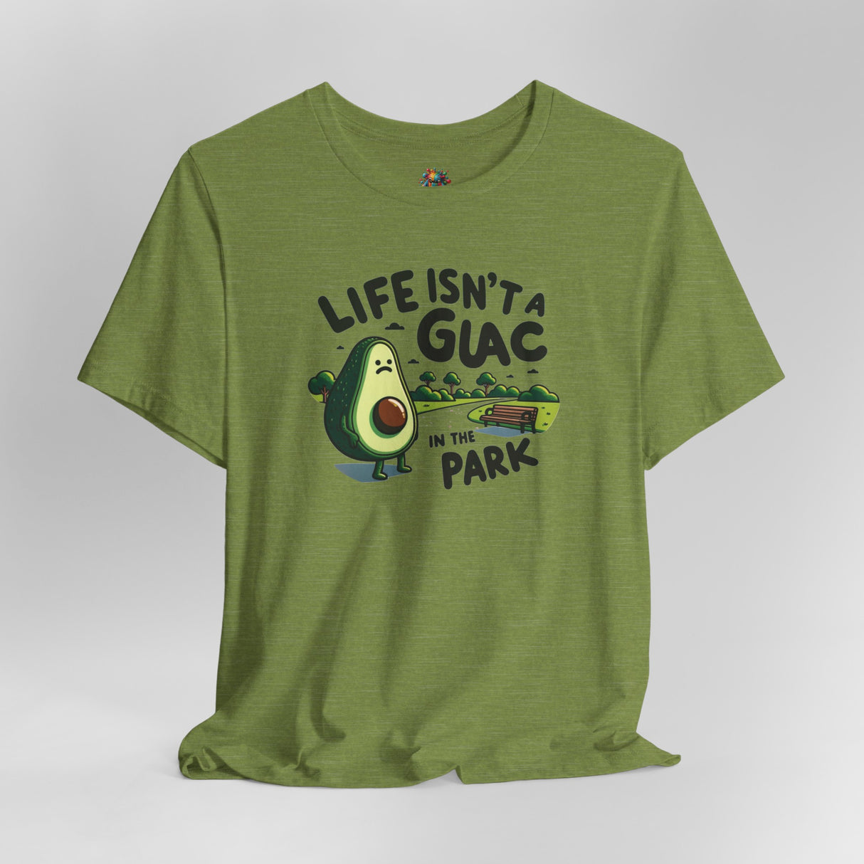 Guac in the Park - Unisex Cotton T-Shirt - The Drip Monster