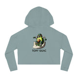 Tony Guac - Women’s Cropped Hoodie - The Drip Monster