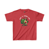 Guac-a-Doodle-Doo - Youth Cotton T-Shirt - The Drip Monster