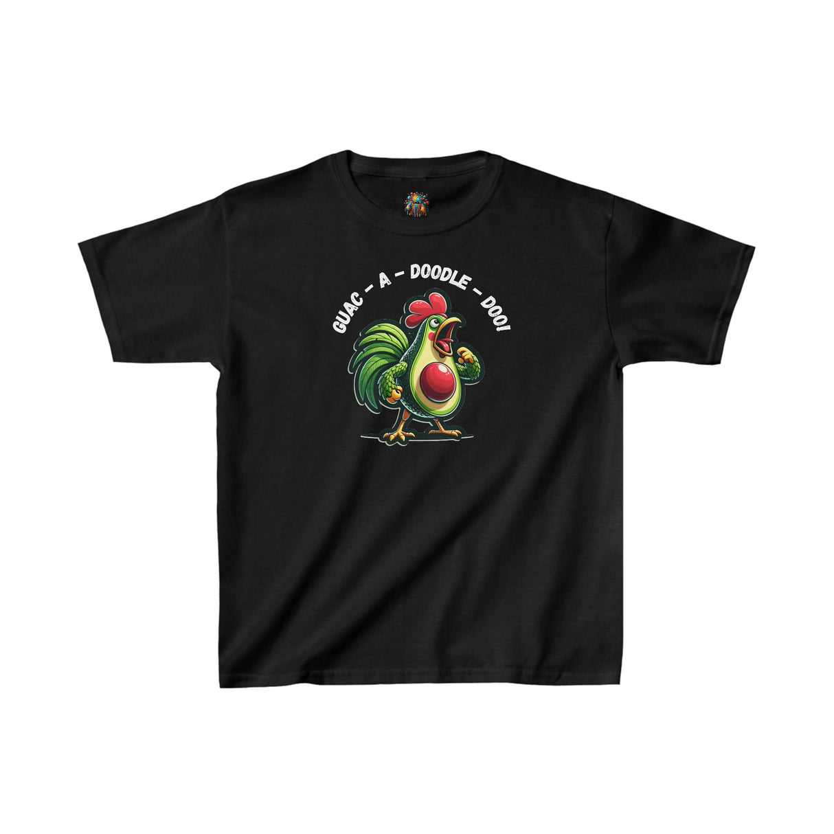 Guac-a-Doodle-Doo - Youth Cotton T-Shirt - The Drip Monster