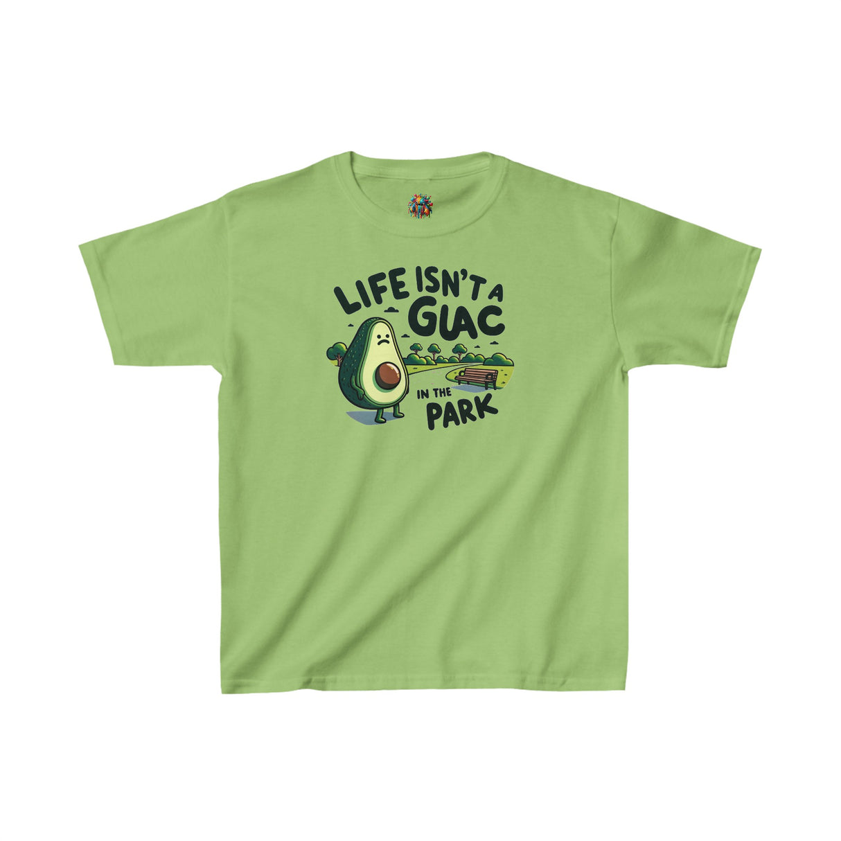 Guac in the Park - Youth Cotton T-Shirt - The Drip Monster