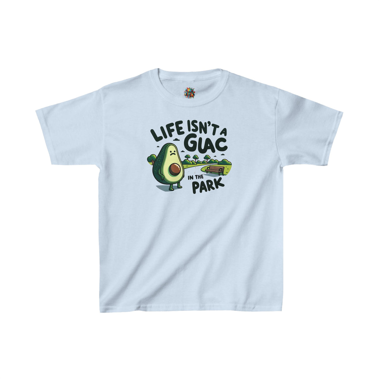 Guac in the Park - Youth Cotton T-Shirt - The Drip Monster